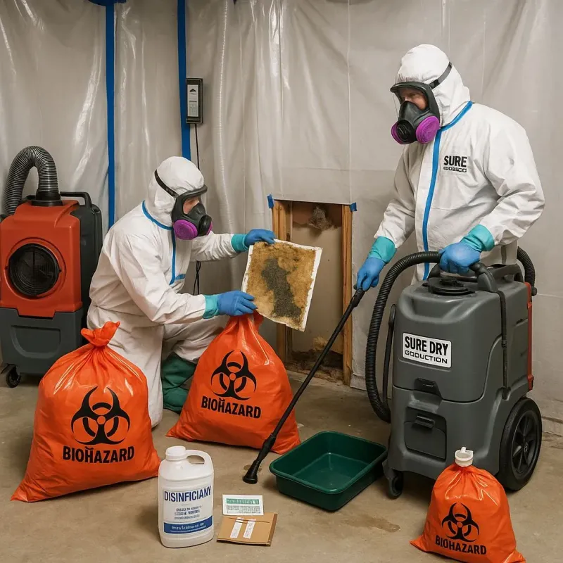 Contaminated Water Handling Protocols process in La Union, NM